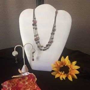 Nice Brighton necklace and earrings set